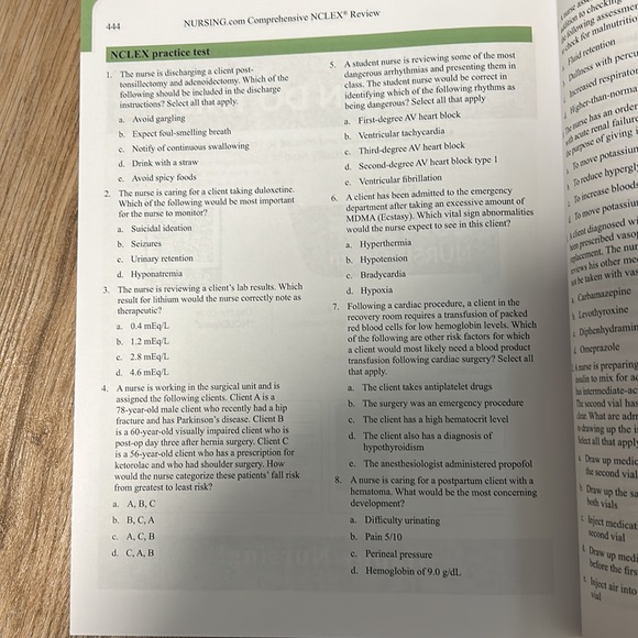 Comprehensive NCLEX review - Picture 6 of 8